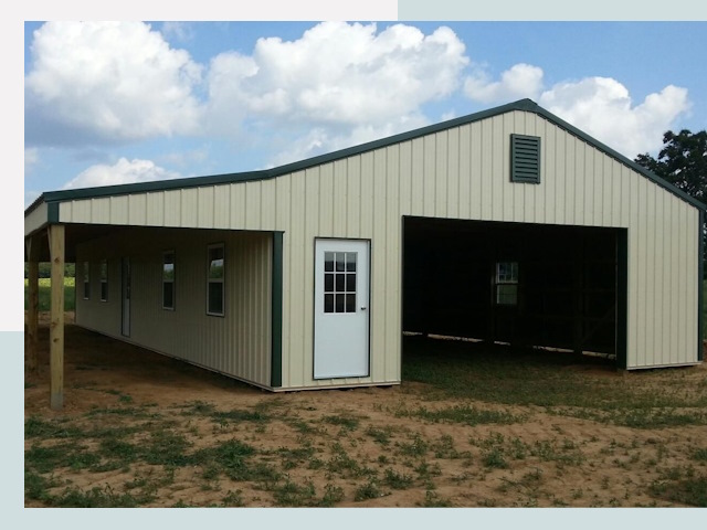 Строительство конюшен в Кашире