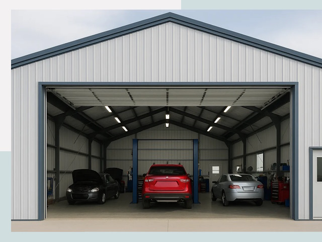 Ангары из сэндвич панелей от 625 руб. в Кашира