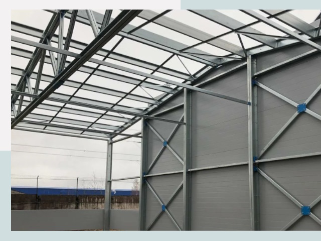 Каркасные ангары от СтальСтрой-Кшр по цене от 625 руб.