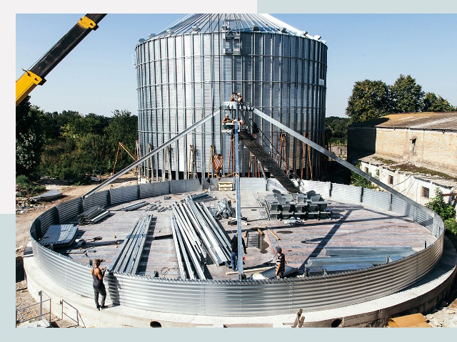 Силосы для зерна в Кашира от 625 руб. - Надёжное хранение