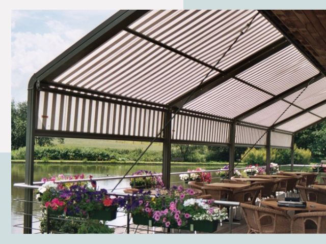 Элегантные навесы для кафе от 625 руб в Кашира