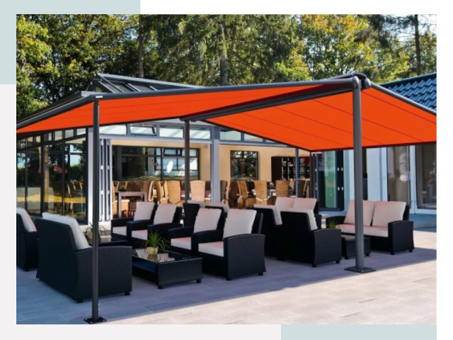 Навесы для кафе и ресторанов в Кашире