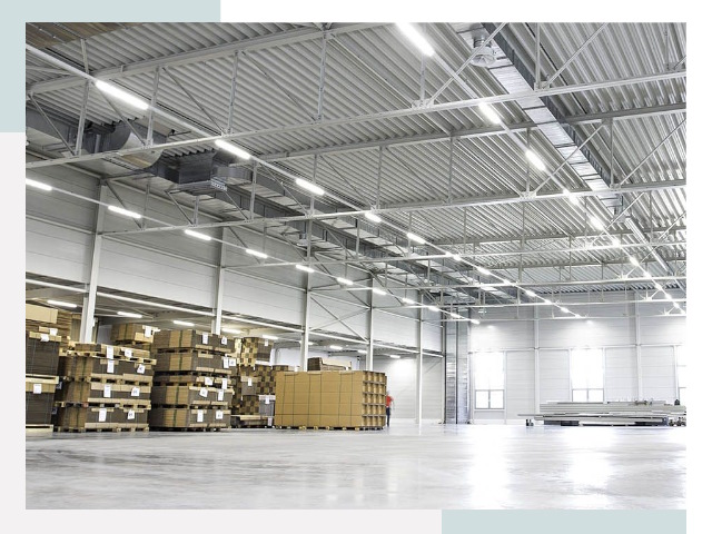 Освещение ангаров в Кашире